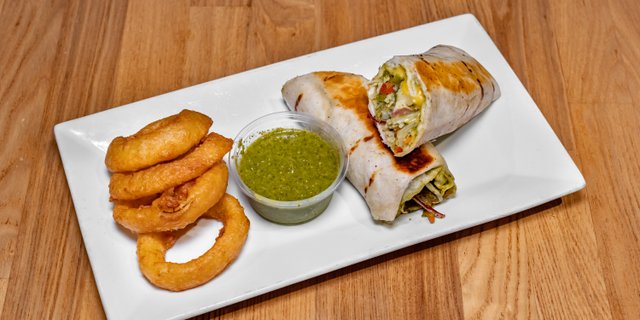 Crispy Chicken Kathi Roll