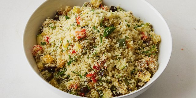 Couscous w/ Grilled Vegetables Salad