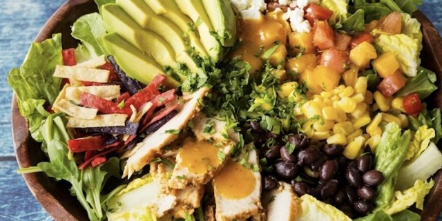 Chicken Avocado Chop Salad