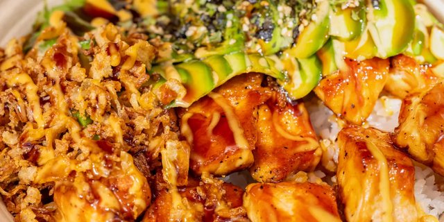 Pan-Fried Poke Bowl