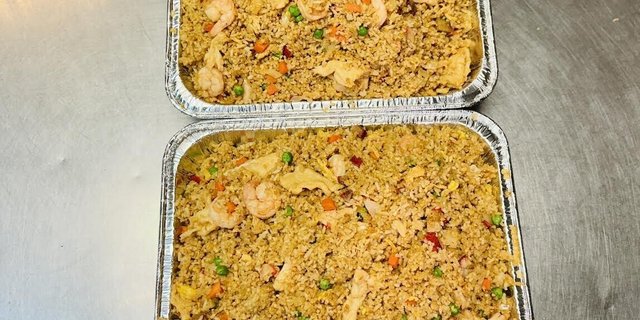 Combination Fried Rice Tray