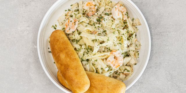 Shrimp Fettuccine Alfredo