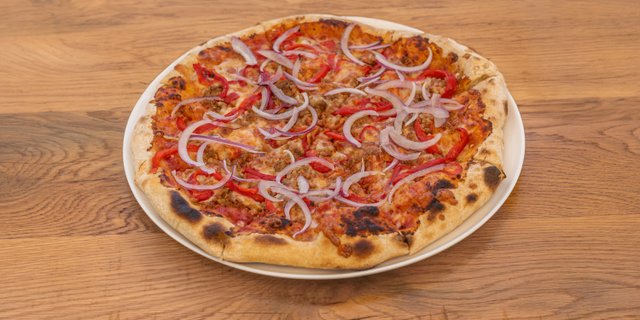 Homemade Italian Sausage Pizza