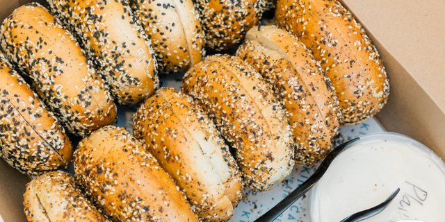 Boxed Dozen Bagels