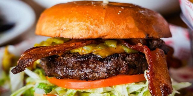 Stars & Stripes Burger Boxed Lunch