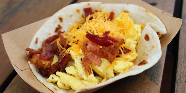 Bacon, Egg & Cheese Taco