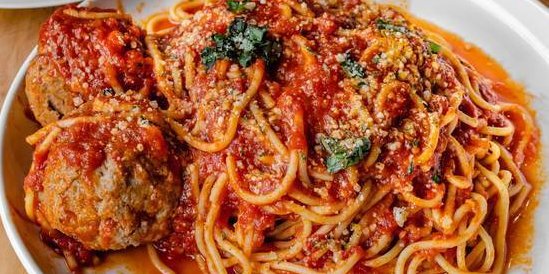 Spaghetti & Meatballs Tray