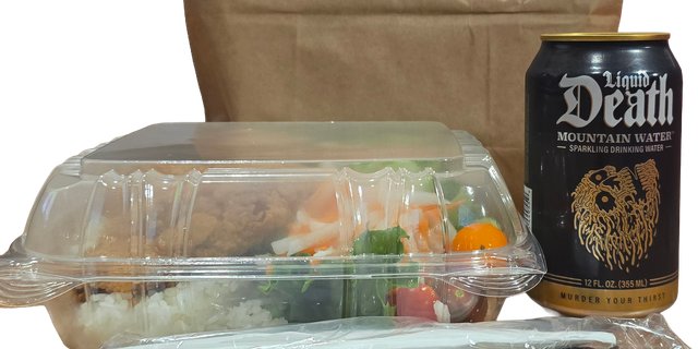 Chicken Teriyaki BBQ Plate Bagged Lunch