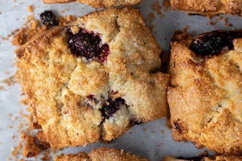 Blackberry Scone