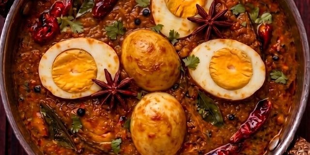 Egg Masala & Curry
