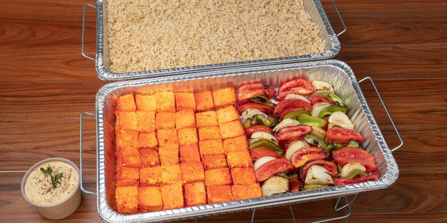 Organic Tofu Kabob Tray