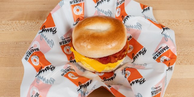 Bacon, Egg & Cheese Bagel Sandwich