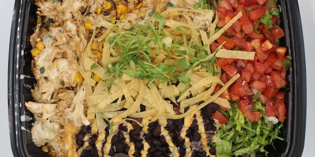 Chicken Enchilada Rice Bowl Tray