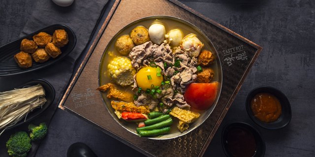 Curry Flavor Hot Soup