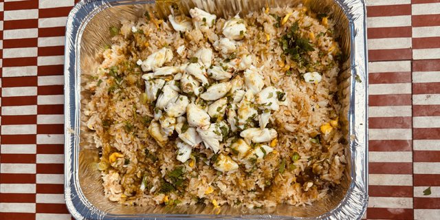 Crab Fried Rice w/ Yuzu Miso Butter