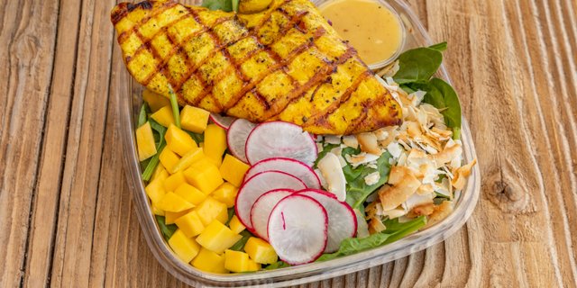 Baby Spinach Salad Bowl