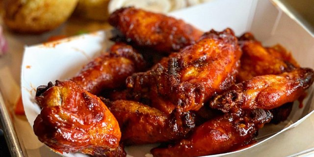 Smoked Hot Wings