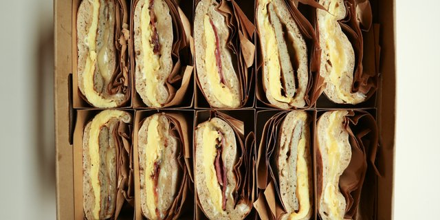 Turkey Sausage, Egg & Cheese Breakfast Sandwich