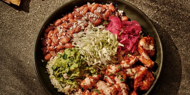 Spicy Garlic Shrimp Bowl