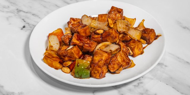 Vegetarian Kung Pao Tofu
