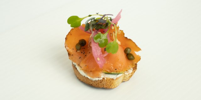 Smoked Salmon Toast