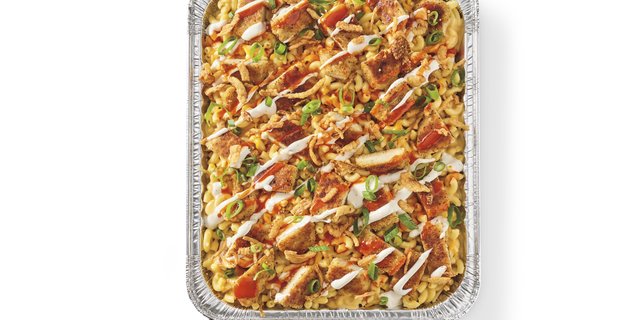Buffalo Chicken Ranch Mac & Cheese