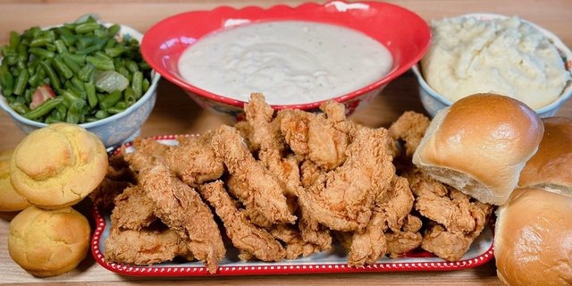 Country Fried Chicken Strips Platter