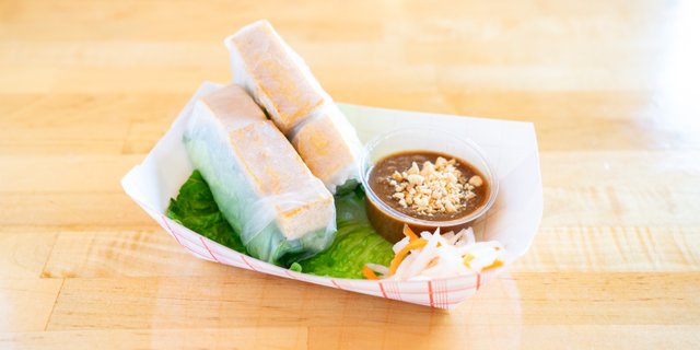 Summer Rolls w/ Crispy Tofu