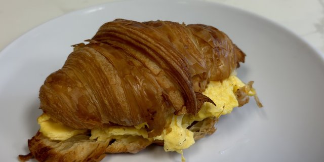 Egg Croissant Sandwich Tray