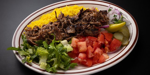 Beef Brisket Shawarma Platter