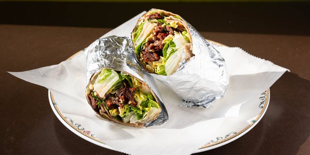Steak Tip Caesar Wrap