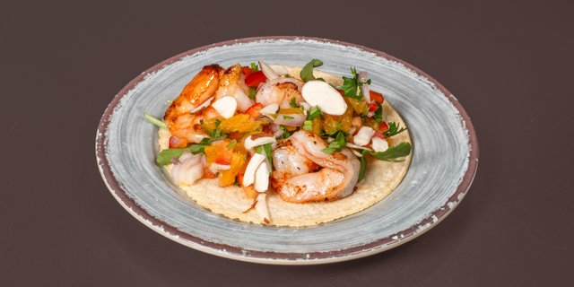 Sauteed Prawn Tacos