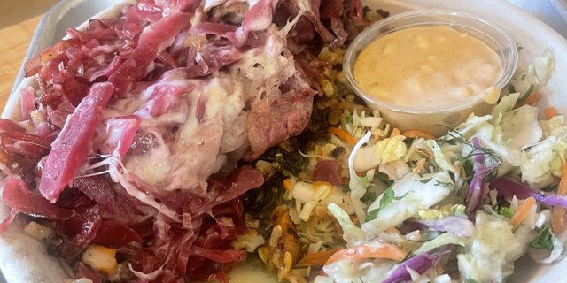 Beef Pastrami Reuben Bowl