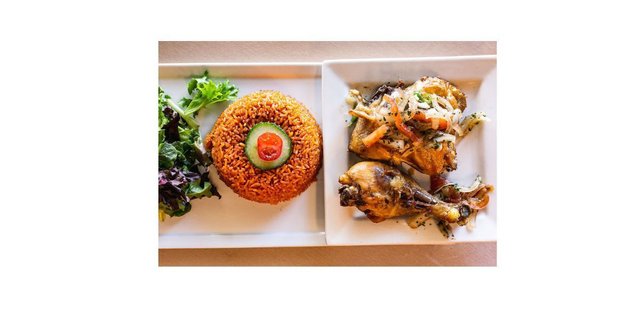 Jollof Rice & Chicken