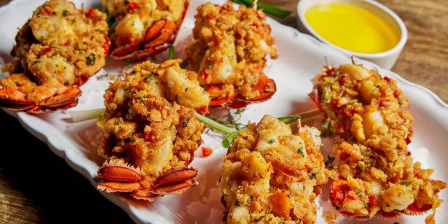 Stuffed Lobster Tails