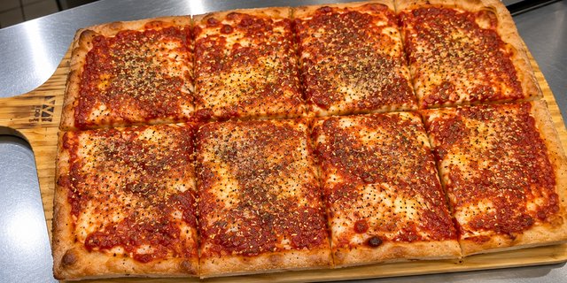 Upside Down Sicilian Pizza