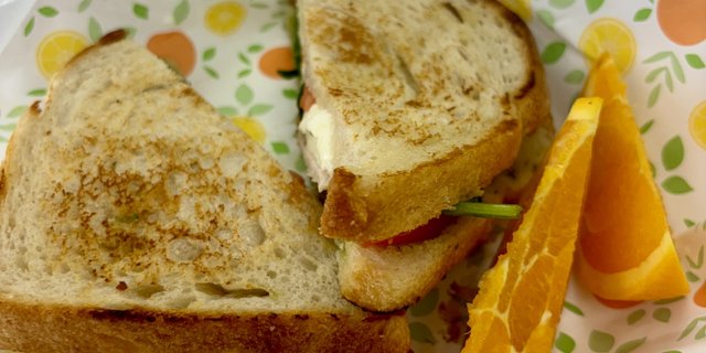 Bikini Bottom Grilled Cheese