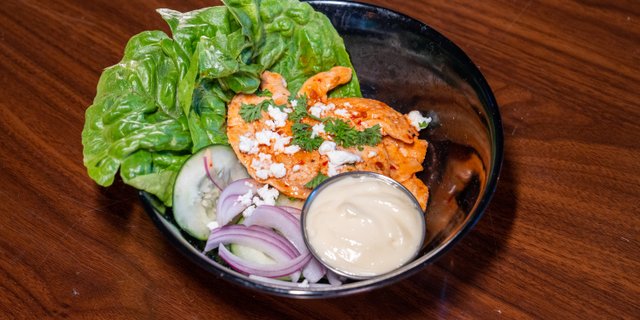 Gluten-Free Piri Piri Chicken Lettuce Wraps