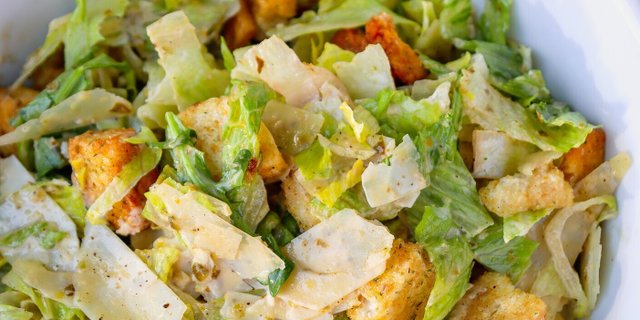 Vegetarian Hail Caesar Salad