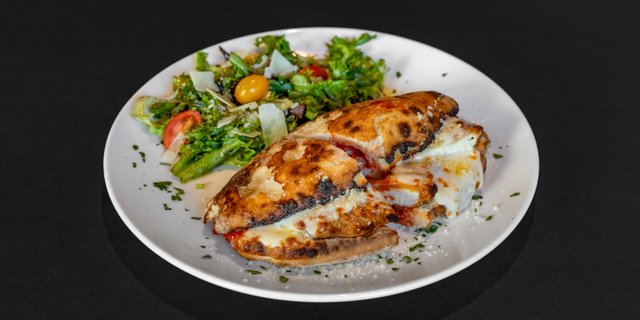 Chicken Parmesan Panini Sandwich