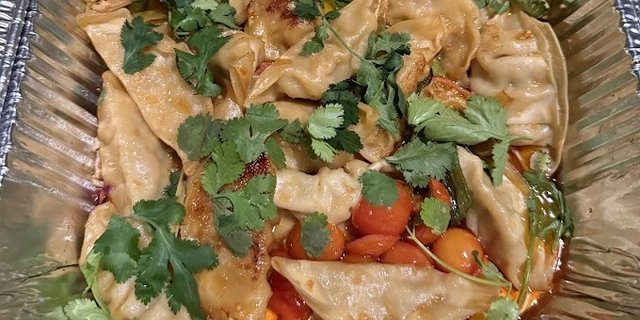 Undercover Pork Dumpling Salad Tray