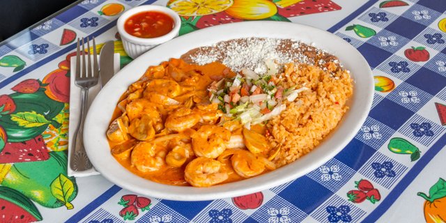 Arroz Con Camarones
