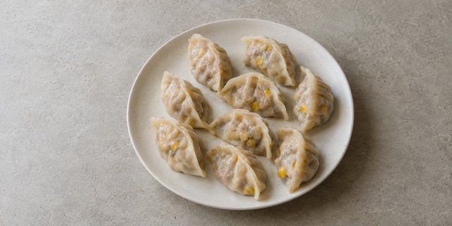 Corn & Pork Dumplings
