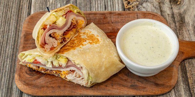 Avocado Ranch Club Burrito