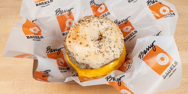 Farmer's Egg & Cheese Bagel Sandwich