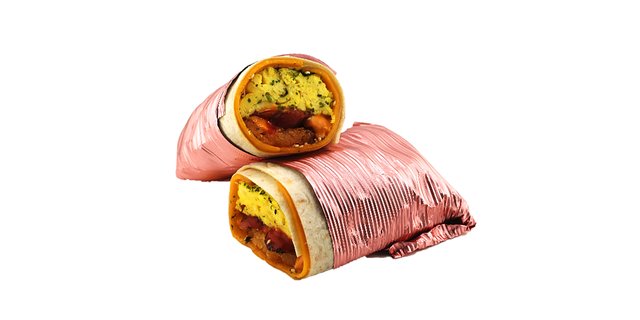 So Mento Burrito Sandwich