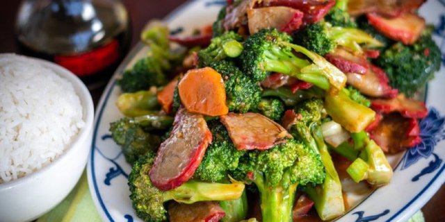 Individual BBQ Pork w/ Broccoli