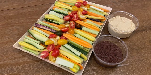 Vegetables & Dips Platter