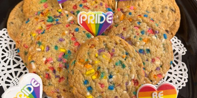 Pride Confetti Cookie Platter
