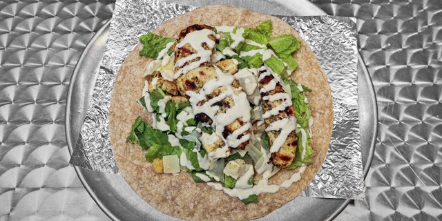 Grilled Chicken Caesar Wrap